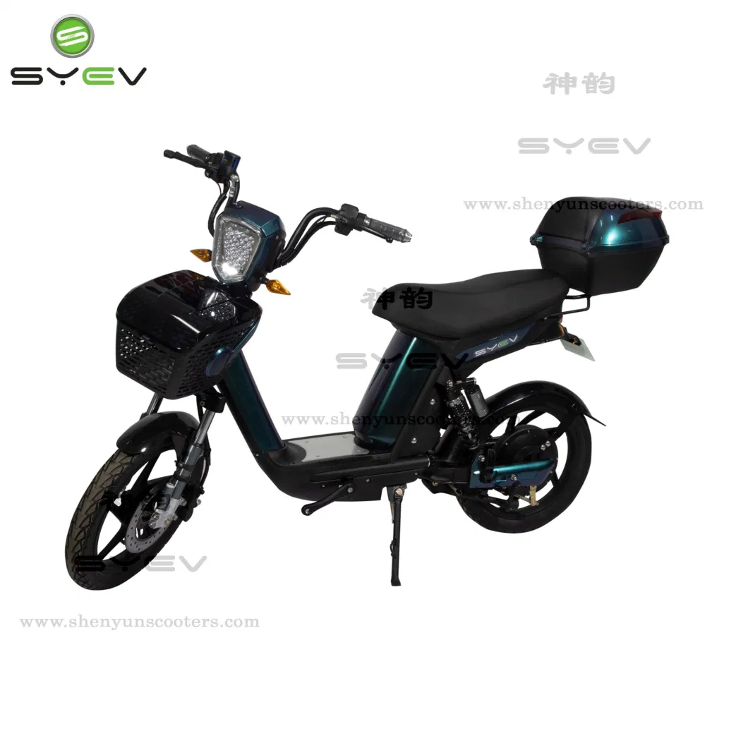 Wuxi Shenyun Eco Electric Scooter with 30km-40km Range Pedal Assistance 35km/H