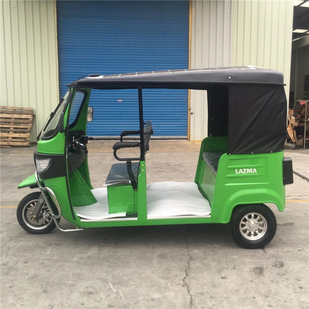 Tuk Tuk Bajaj Three Wheel Auto Electric Tricycle Vehicle 60V 1500W/3000W/4000W Rickshaw