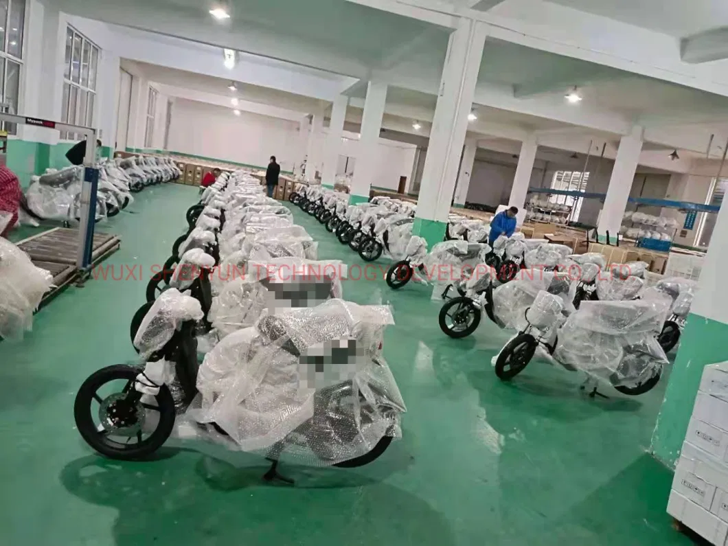 Shenyun CKD SKD 48V Adult Two 2 Wheel Electric Scooter E-Bike 350W/500W Wholesale Electric Lithium Motorcycle Moped Bike with Pedals