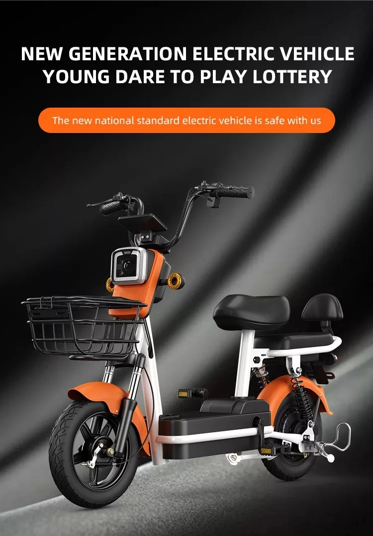 Factory Supply 48V 12ah Battery High Power 350W Electric Bike for Adult