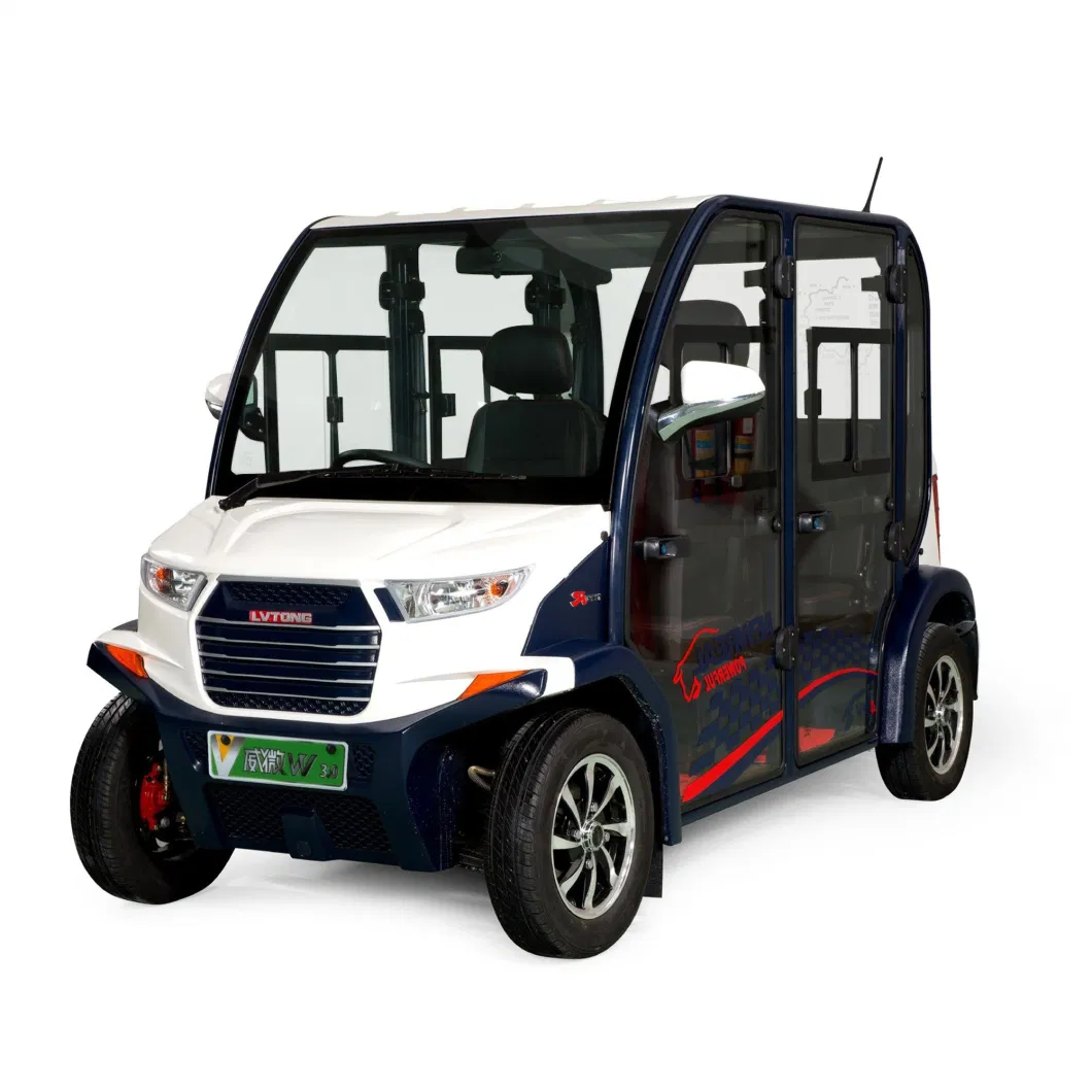 4 Seaters Electric Mini Car Door with Half Sticker