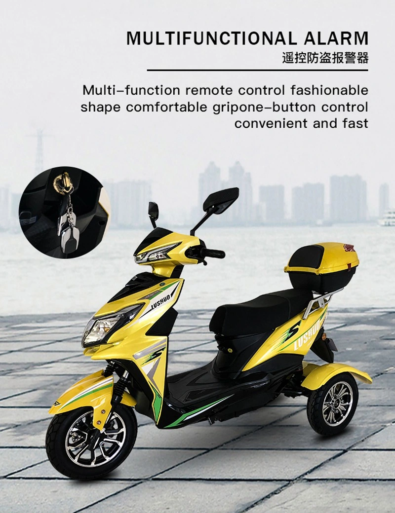 Tricycle 3 Wheel Motorized Adults for Sell in Philippines Electric Motorcycle Scooter