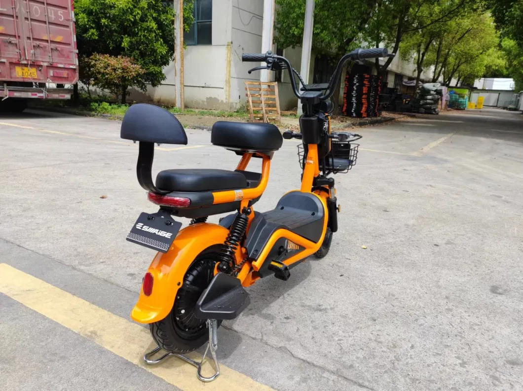 Best Sale Adults Teenagers 2 Wheel Two Seat Mobility Motor Electric Pedal Scooters Bike with Disc Brake