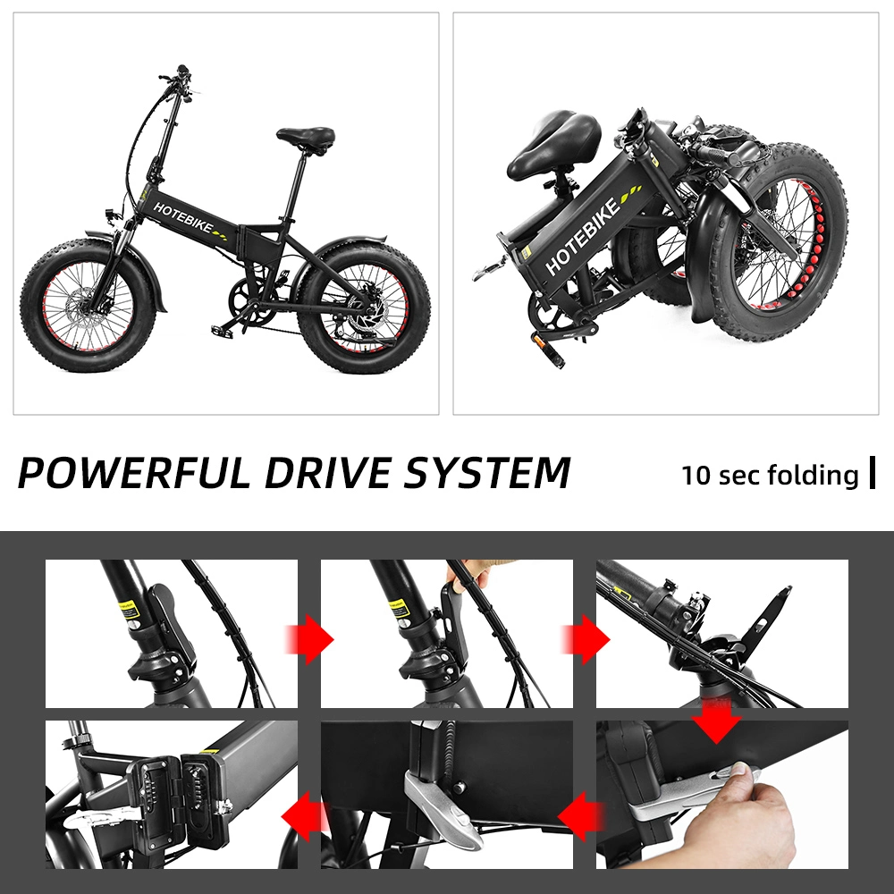 E Dirt Bike 20 Inch 350W 500W Ebike 750W Moped Electric Bike Motor Motorcycle Electric Scooter Ebike 1000W