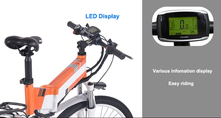 26inch 10ah-30-40km Ebike Mini Ebicycle Bike Adult E Bikes Electric Bicycle OEM