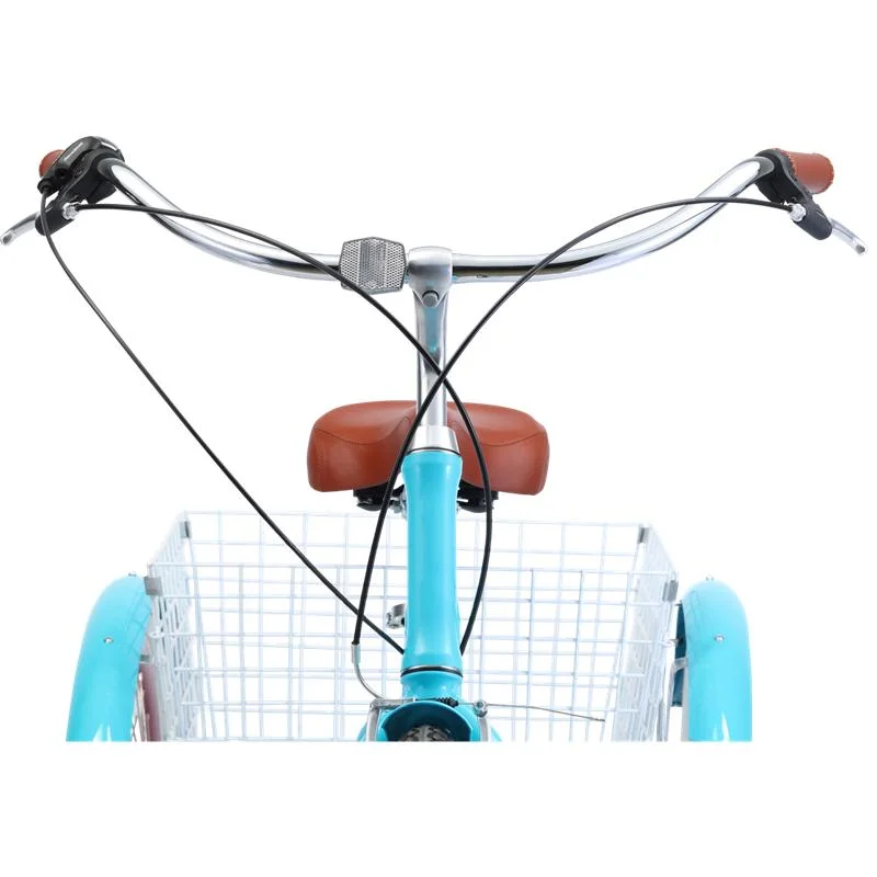 Pedal Aluminum Alloy Tricycle Bike for Adult 3 Wheel Bicycle Cargo Tricycle