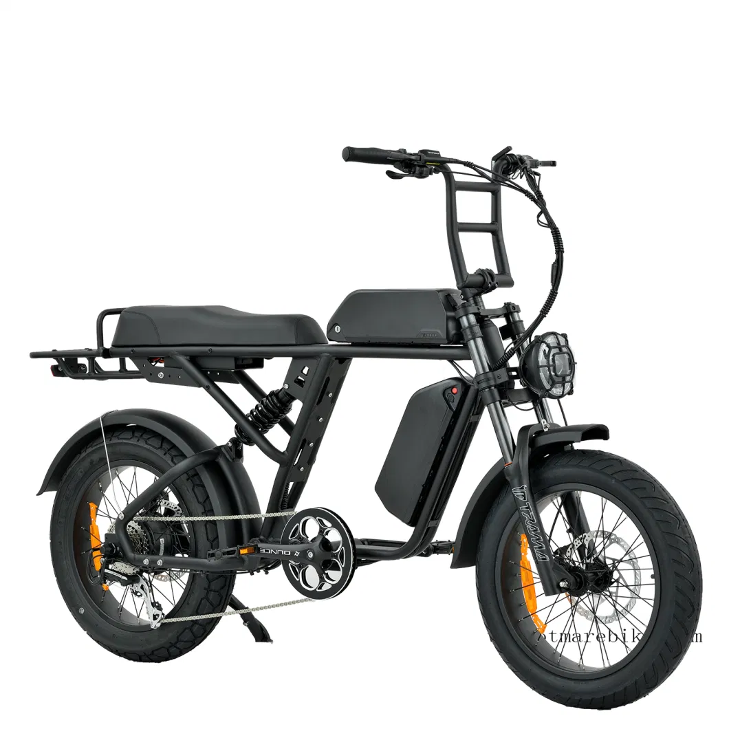 Wholesale OEM Big Power 1000W Mountain Electric Bike Adult Fat Tyre Beach Cruise Electric Bike