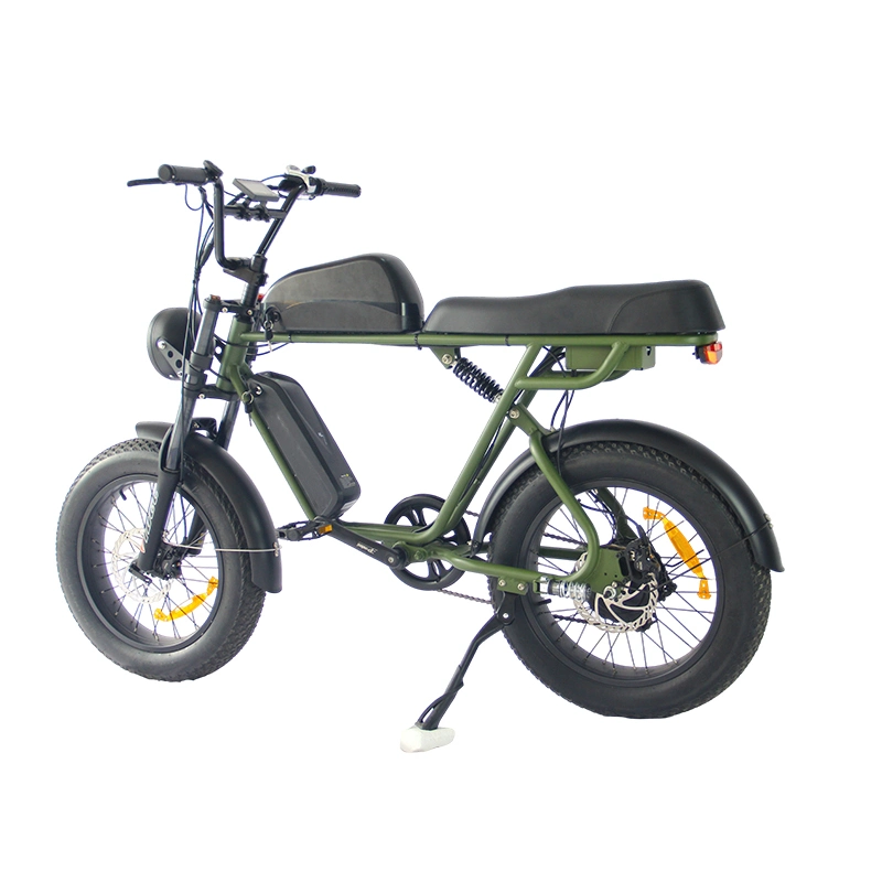 off-Road Fat Tire Scooter Powerful Electric Bike 500W Motor Electric Bicycle