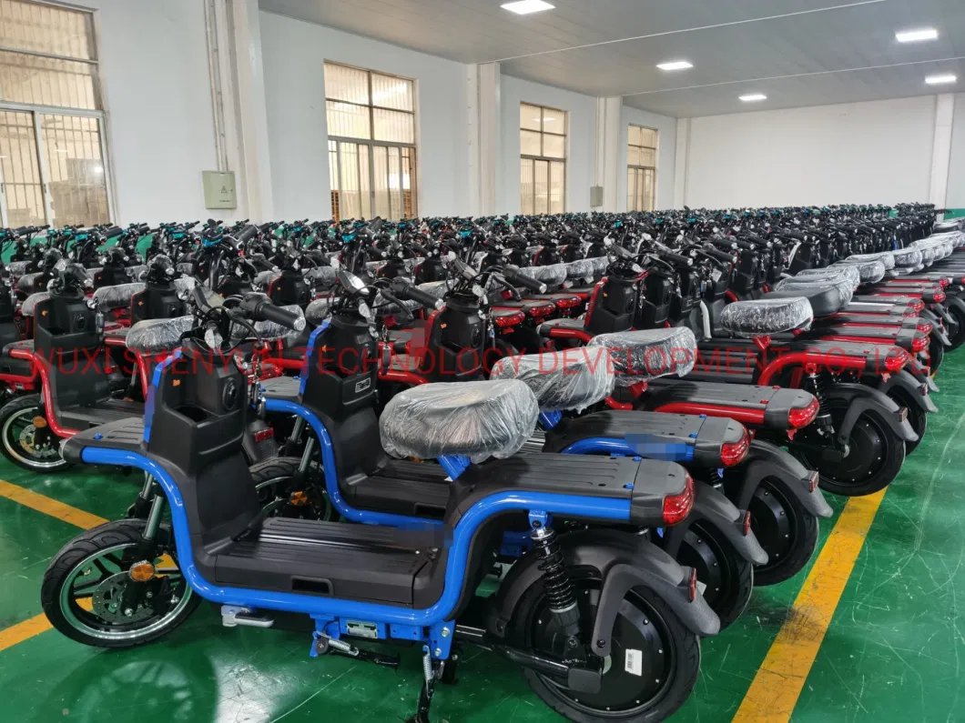 2023 Fashionable Electric Moped Scooter 2 Wheels Food Delivery Pedal Scooter E-Bike