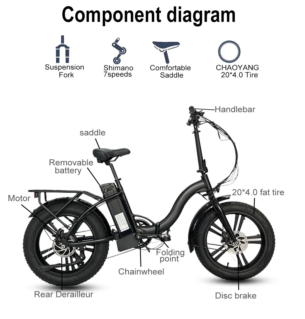 Wholesale Price Buy Electric Bicycle Cst 20&quot;*4.0 Fat Tire Electric Bike