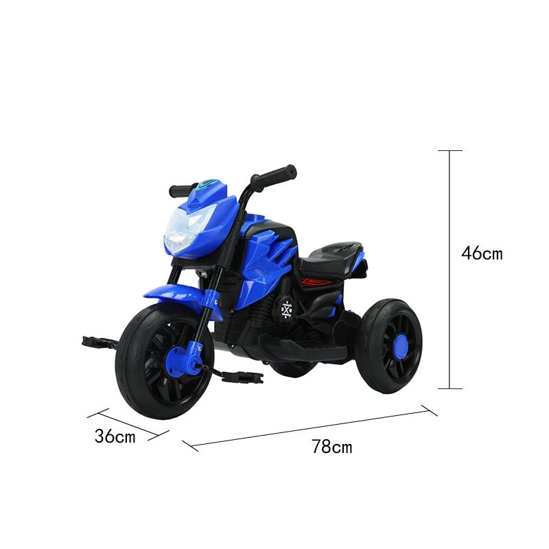 Hot High Quality Kids Ride on Three Wheel Motorcycle with Pedal Best Motorized Cars for Toddlers