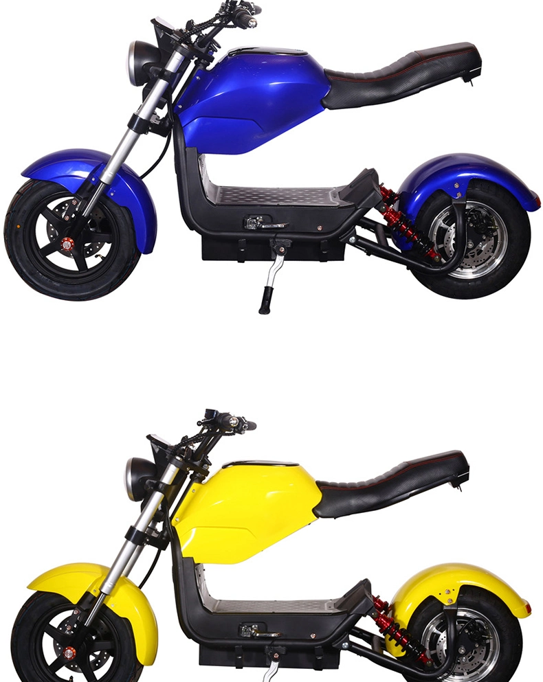 EEC Coc Approved 1500W 2000W Powerful Motorcycle Electric Citycoco 3000W Fat Tire Scooters for Adult Electric Bike Chopper