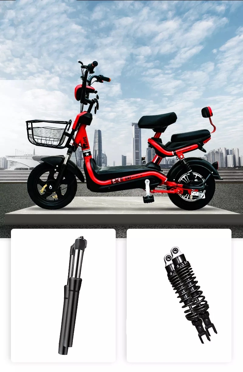 Factory Price 350W 48V 12ah Electric Bike with Pedals