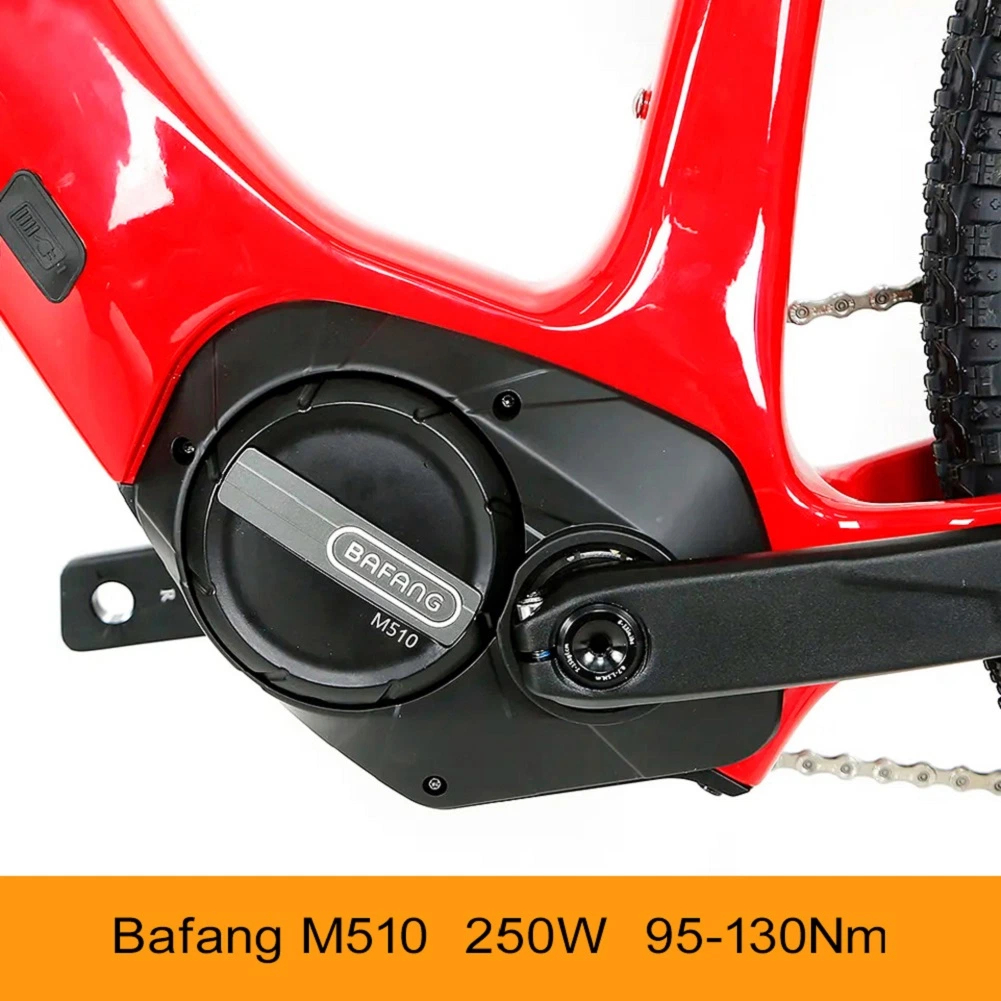 250W MID Drive E MTB Full Suspension Cycle Electric Mountain Bike