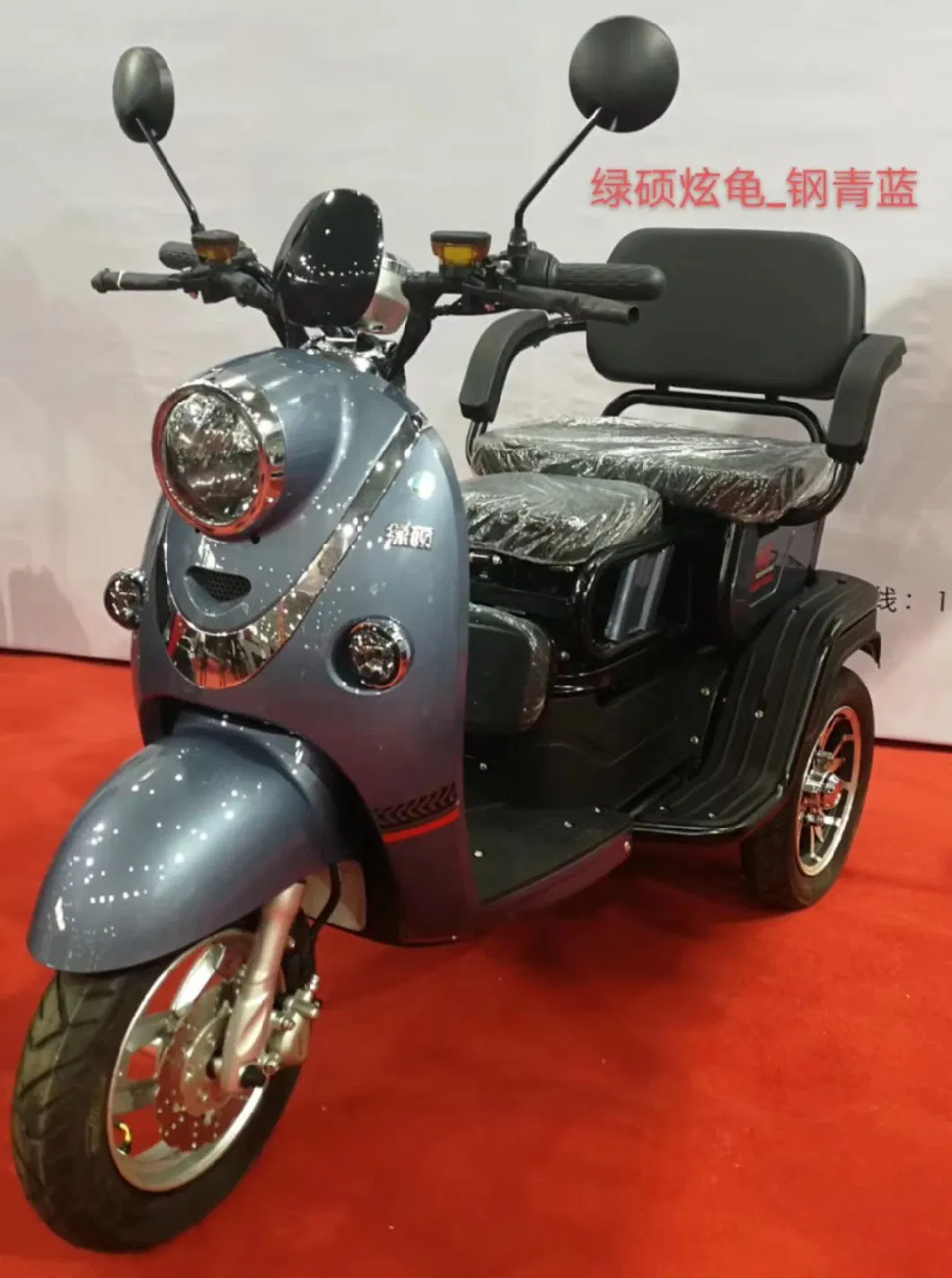 Wolf Warrior11 Three-Wheeled Elderly Leisure Motor Cross Bikes Fat Tire 2000W R3 Motorcycle 3 Mini Wheels Ert8 Electric Three Wheel Scooter Adult Tricycle