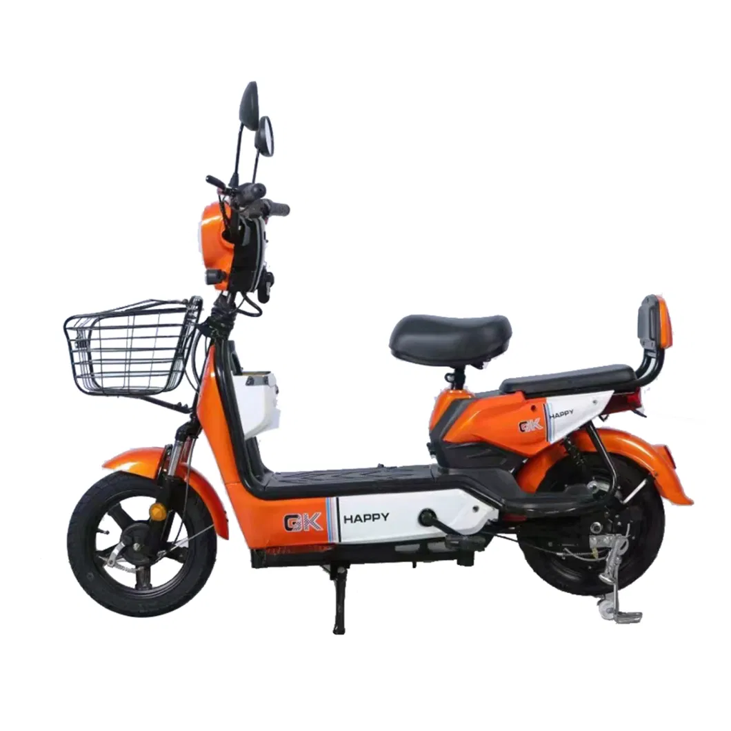 High Speed 2 Wheel Electric Scooter Emergency Pedals Equipped Electric Bicycles