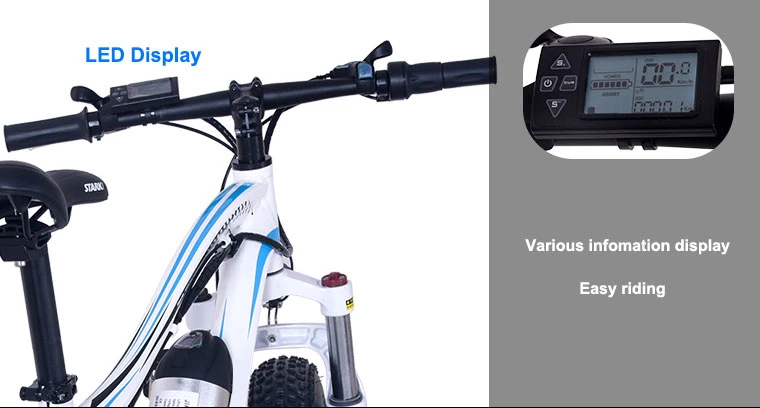 Hot Sale 21 Speed 25kph (Pedal+ accelerator) Electrical Mini Dirt Lithium Power Bicycle Motorcycle Bike