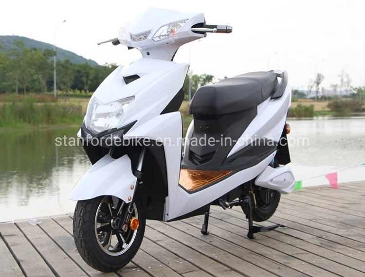 2 Wheel 2 Seat 1000 Watt Hub Motor Electric Motorcycle Scooter Bike 60V for Adult