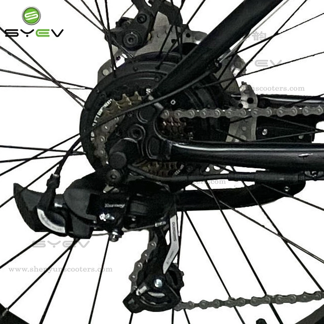 Professional Electric Mountain Bike 26 Inch Cycle Aluminum Alloy with Shimano 7 Speed 25km/H Max Load 120kg