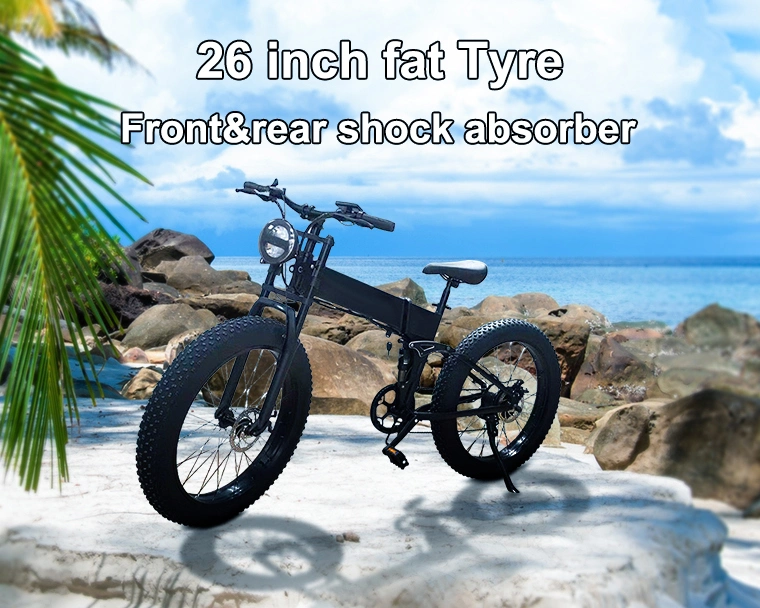 Todoterreno de alta calidad bicicleta el&#233;ctrica 7 Speed Li-ion ciclomotor Ebike 1000W