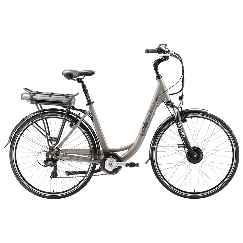 OEM de bicicleta el&#233;ctrica de ciudad con certificaci&#243;n CE con unidad de cubo de bicicleta