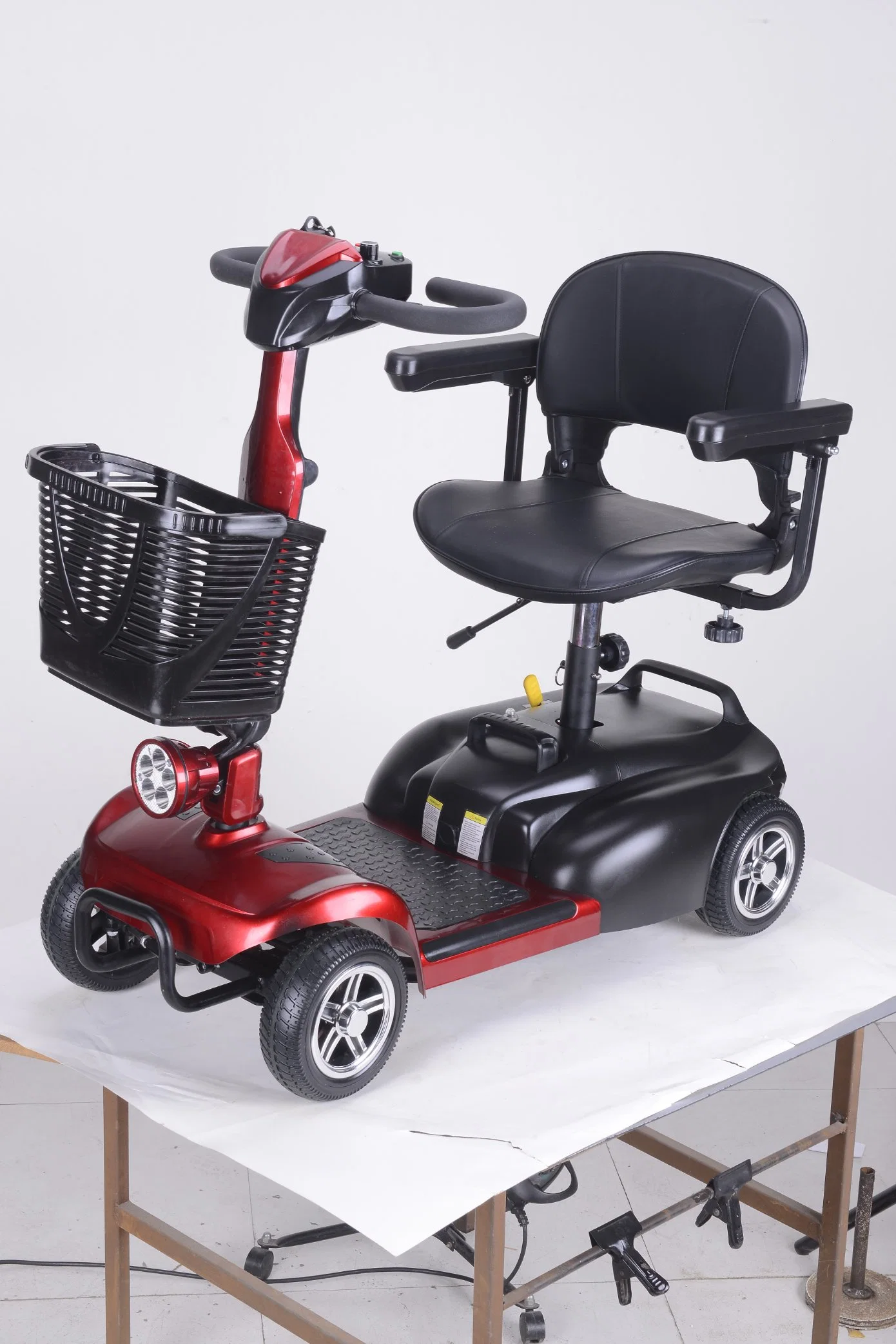 Silla de ruedas plegable para personas mayores silla de ruedas con discapacidad CE