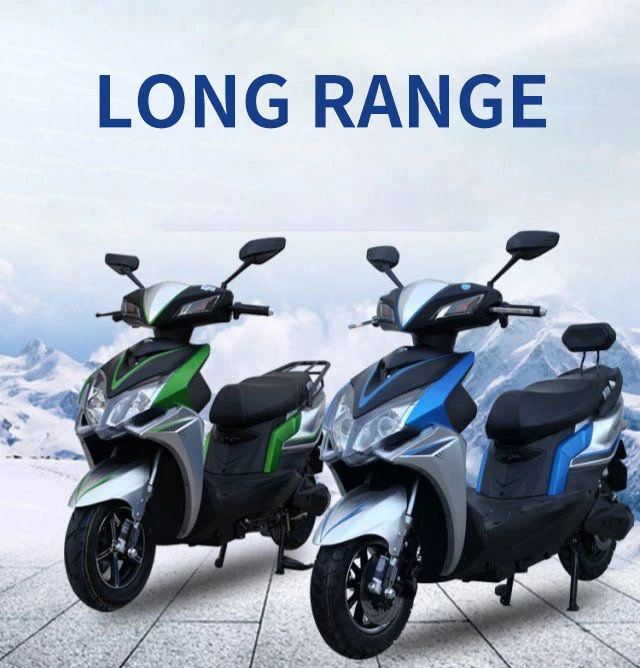 Motocicleta el&#233;ctrica de alta velocidad de los adultos Sportbike Scooter 1000W