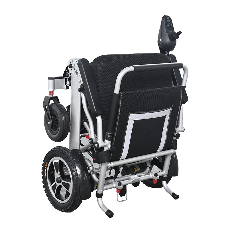 Silla de ruedas el&#233;ctrica plegable para las personas mayores discapacitados Silla de ruedas