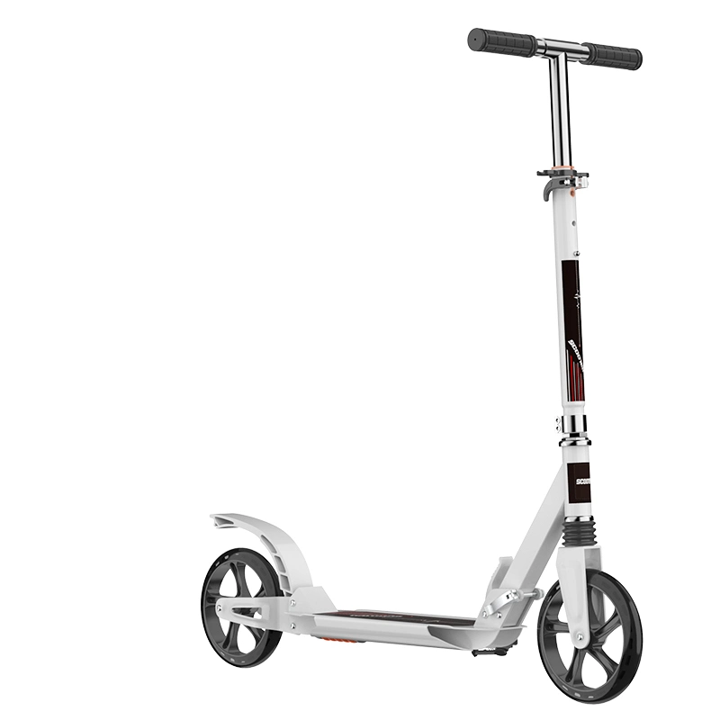 La juventud gran PU 200mm ruedas Scooter adulto absorbedor Kick