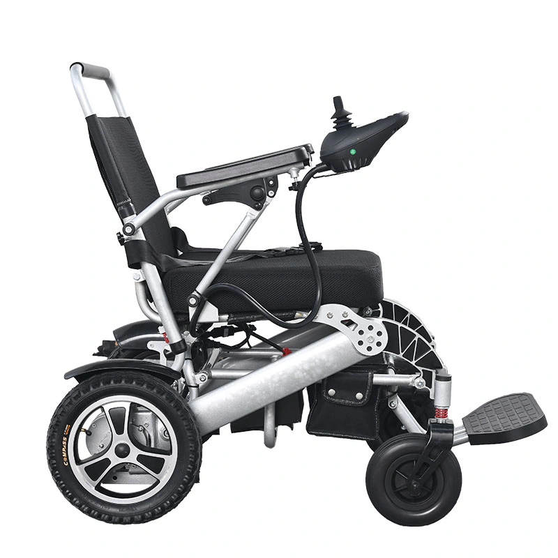 Silla de ruedas el&#233;ctrica plegable para las personas mayores discapacitados Silla de ruedas