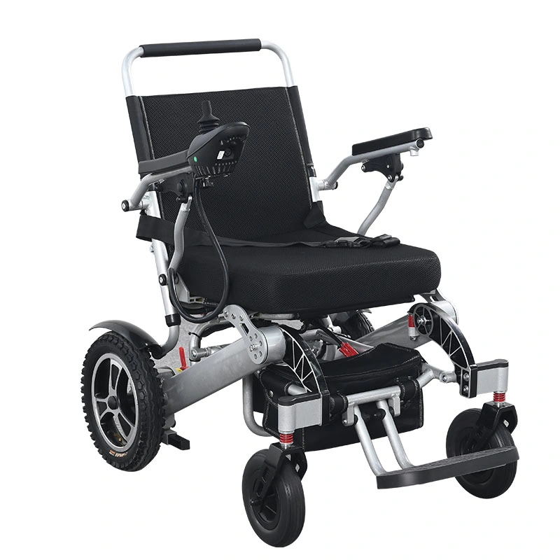 Silla de ruedas el&#233;ctrica plegable para las personas mayores discapacitados Silla de ruedas