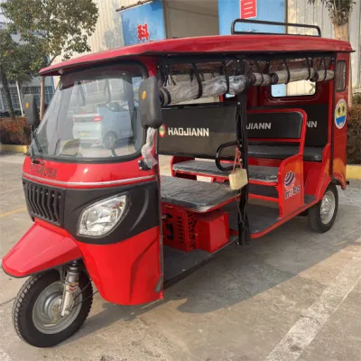 Fabbrica cinese semi recintato Luxury Passenger Electric Tricycles