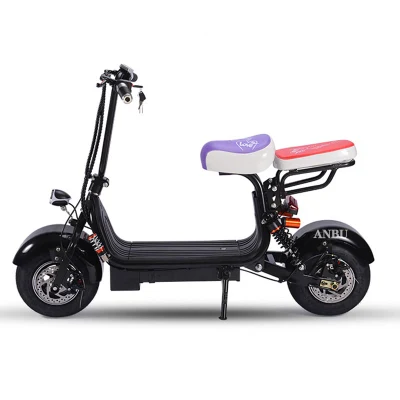 Bici EEC Coc 800W 48V Personalizza colore Donna uomo elettrico Scooter Cityco Fat Tire Scooter elettrico