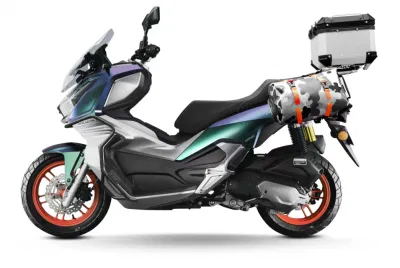 Moto elettrica e-Bike scooter elettrico da 5000W di alta qualità da 17 pollici Batteria lunga ad alta velocità da 72 V al litio