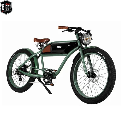 Vintage Style Ebike 350W motore Baflang certificato CE it 15194 Bicicletta elettrica