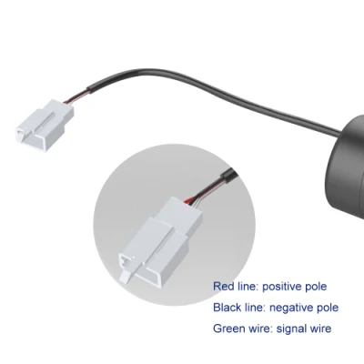 Parti elettriche per biciclette con impugnatura a farfalla Twist da 24 V-72 V. Leva dell&prime;acceleratore