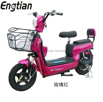 Hot sale CKD Luxury 350W scooter elettrico a 2 ruote/elettrico Ciclomotore elettrico con pedali