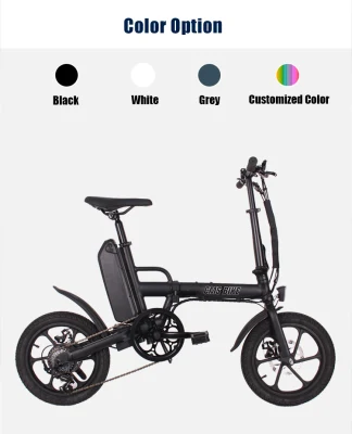 Bicicletta elettrica pieghevole di alta qualità e-Bike Chopper bici elettrica W