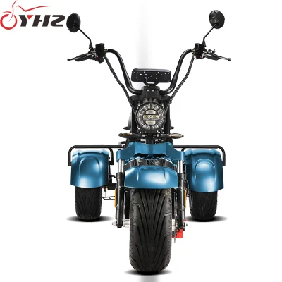 Moto elettrica Citycoco scooter 2000 W 60V con tre ruote Certificato CEE