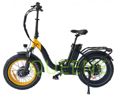 Bicicletta elettrica per trinciatore Ebike Super Dual Motors da 48 V 500 W. Mountain Electric Bicycle