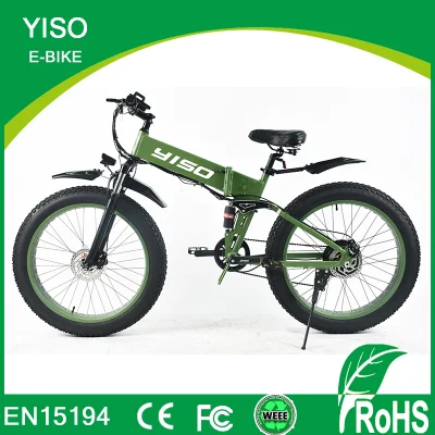Bici elettrica Cruiser da 26 pollici, fatbike da 48 V.
