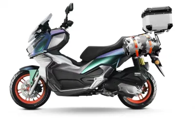 Moto elettrica e-Bike scooter elettrico da 5000W di alta qualità da 17 pollici Batteria lunga ad alta velocità da 72 V al litio