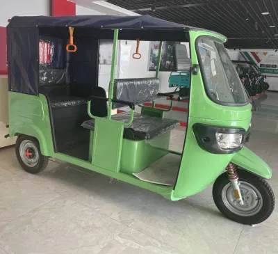 Fabbrica cinese semi recintato Luxury Passenger Electric Tricycles