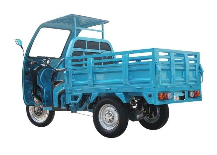 Factory Big Power Electric Tricycle Enclosed Body 3 Wheels Electric Motorized Tricycle Cargo