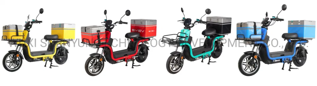 Shenyun 2022 EV Moped Fast Food Electric Delivery Scooter with 120km Long Distance Powerful 800W 1200W Electric Motorcycle EEC 2 Wheel E Bike