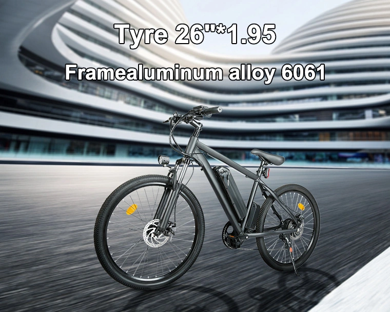 36V 7.8ah/10ah/12.5ah Bicycle Electric Mountain Bike 26&quot; *1.95 Electric Cycle Battery Ebike