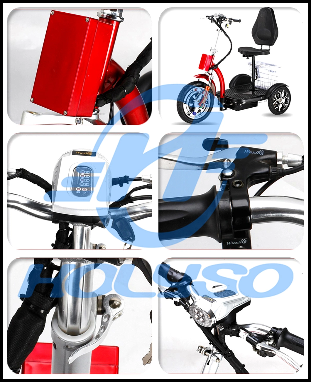 2023 New Design Adult 3 Wheel Adult Electric Scooter for Disabled