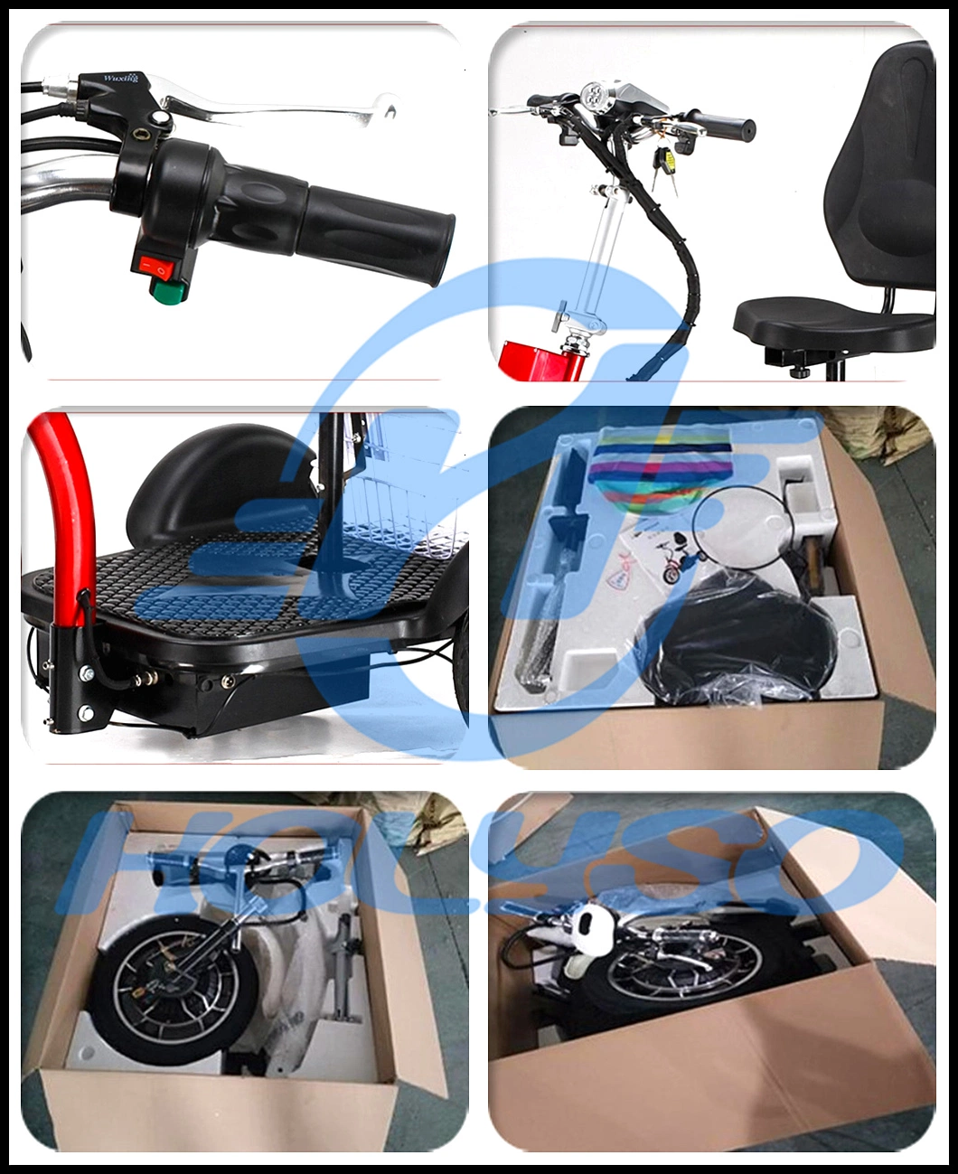 2023 New Design Adult 3 Wheel Adult Electric Scooter for Disabled