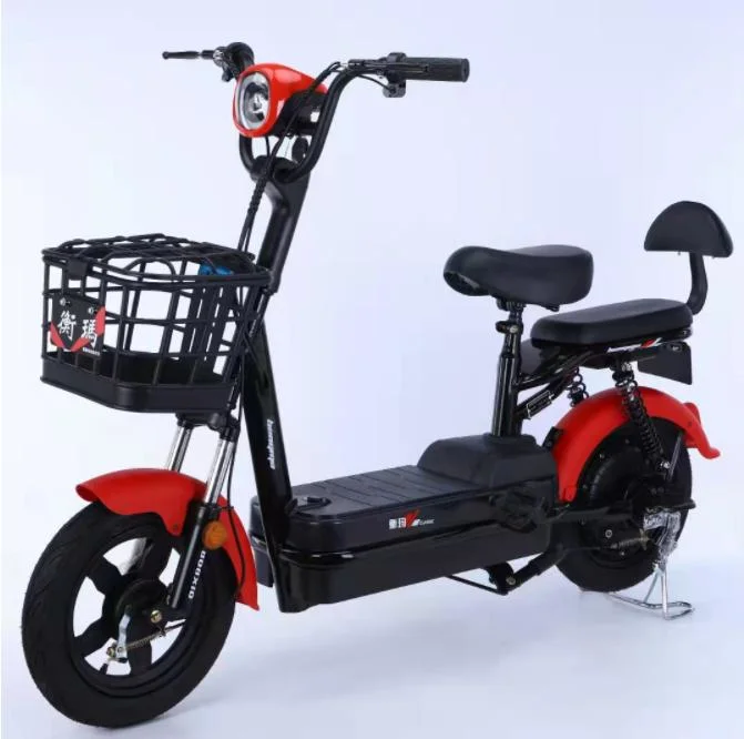 5% Discount 36V/48V/350W Motor Battery E Bike City Bicycle Scooter City Electric Riding with LED Light, Tubeless Tyre China Producing City Bike China Bicycle