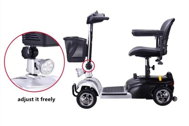 Handicapped 4 Wheels Mobility Scooter for Elder People